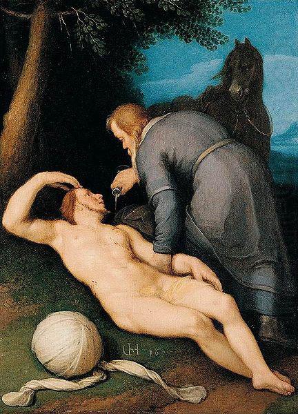 The Good Samaritan, cornelis cornelisz